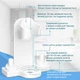 Настінний тримач для електричної зубної щітки Oral-B iO та 2 насадок (Органайзер-підставка) - зображення 2