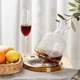Декантер для вина 1500 мл Prestige Golden с вращающейся подставкой - изображение 2