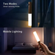 Светильник LED W-52 настенный с датчиком движения, под дерево Induction lamp, аккумуляторная лампа-ночник с теплым светом, магнитным креплением и USB-зарядом, для спальни, коридора, кухни Темное дерево - изображение 4