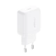 Мережевий зарядний пристрій ACEFAST A130 PD20W single USB-C charger White (6974316284659) - зображення 1