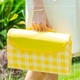 Складная водонепроницаемое пескозащитное пляжное одеяло 200 X 200 см - изображение 3