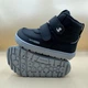 Дитячі зимові анатомічні barefoot черевики be Lenka Zippu Kids Black and Grey на липучках 30 - зображення 1