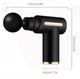 Массажер для тела Massage Gun + 4 перкуссионный насадки, ручной массажер черного цвета - изображение 2