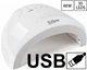 Лампа для маникюра Nail Lamp SUN One USB для покрытия ногтей гель лаком, гелем 48W UV/LED White - изображение 1