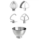 Кухонный комбайн KitchenAid Artisan 4,8 л 5KSM175PSECU с откидным блоком серебристый - изображение 6