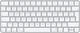 Клавіатура бездротова Apple Magic Keyboard US Bluetooth/USB-C White (MXCL3) - зображення 1