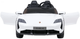 Samochód elektryczny dla dzieci Porsche Taycan Turbo S 2-osobowy Biały (5903864988277) - obraz 9