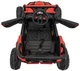 Samochód elektryczny dla dzieci Buggy ATV Defend 2-osobowy Czerwony (5903864956337) - obraz 5