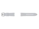 Ремінець Ridge Sport Band для Samsung Galaxy Watch 4 / Watch 5 / Watch 6 (20mm, S/M) (ET-SFR88SSEGRU) Silver OEM - изображение 3
