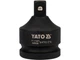 Переходник ударный квадрат 3/4"(F)-квадрат 1/2"(M) 55 мм YATO (YT-11671) - изображение 2