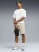 Шорты хлопковые короткие мужские Puma Evostripe 69219261 S Pebble Gray (4069161985812) - изображение 3