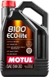 Моторное масло Motul 8100 Eco-lite 5W-30 5 л (104989) (108214) (839551) - изображение 1