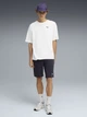 Шорты хлопковые короткие мужские Puma Essentials Graphics 68471519 M New Navy-red (4069161982477) - изображение 3