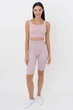 Бесшовный топ в рубчик на широких бретелях Giulia TOP RIB S/M Pink-burnished lilac, Бесшовный женский топ Giulia - изображение 5