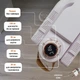 Сушилка для обуви электрическая с таймером Shoe Dryer 360°, питание 220 В, универсальная антибактериальная электросушилка для быстрой сушки и устранения запахов из кроссовок, ботинок и тапочек Белая, NV-401-White - изображение 2