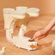 Сушилка для обуви электрическая с таймером Shoe Dryer 360°, питание 220 В, универсальная антибактериальная электросушилка для быстрой сушки и устранения запахов из кроссовок, ботинок и тапочек Белая, NV-401-White - изображение 11