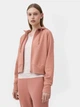 Толстовка на молнии с капюшоном женская 4F Sweatshirt F536 4FSS23TSWSF536-64S S Оранжевая (5904698224036) - изображение 3