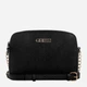Сумка крос-боді через плече жіноча зі штучної шкіри маленька Guess 14853162 Чорна (198659010355) - зображення 1