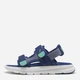 Детские спортивные сандалии для мальчика Puma Evolve Sandal PS 38914720 32 (13UK) Gray Sky-Blue Jewel-Vibrant Green (4069161846373) - изображение 7