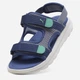 Подростковые спортивные сандалии для мальчика Puma Evolve Sandal Jr 39044920 38 (5UK) Gray Sky-Blue Jewel-Vibrant Green (4069161847271) - изображение 4