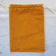 Бархатный мешочек для карт Таро, рун и оракулов (15×20 см), Желтый - изображение 1