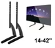 Кронштейн для телевизора на стол V-Star D701 TV01 14"-42" 440х60х335 мм, нагрузкой до 25 кг, металлический, черный - изображение 5