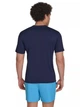 Мужской рашгард Calvin Klein футболка для купания с защитой от солнца UPF 40 1159850219 (Синий M) - изображение 2