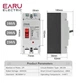 Автоматичний вимикач EARU 160A 500V DC PV 2P - зображення 3
