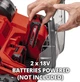Аэратор-скарификатор аккумуляторный GE-SA 36/35 Li-Solo 36В 35см ножи 16шт 11.31кг без АКБ Einhell 000327104 - изображение 9