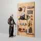 Рюкзак туристический Naturehike CNK2300016, 30+5л. Коричневый - изображение 16