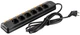 Удлинитель сетевой 3м, 6xТипF, 16A, 2xUSB-A, 1x USB-C фильтр, черный 2E (2000003251230) - изображение 1