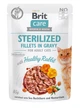 Влажный корм для кошек Brit Care Cat Fillets Sterilized Rabbit (филе кролика в соусе для стерилизованных) 85 г - изображение 1
