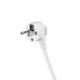 Подовжувач мережевий 2E 3м, 5xТипF, 16A, 1xUSB-A,1xUSB-C, фільтр, білий - зображення 6