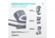 Наколенник для суставов (бандаж) EasyFit EF-0083-M с фиксирующим ремнем M 1 шт Серо-белый - изображение 7