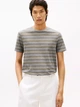 Футболка хлопковая длинная мужская Tommy Hilfiger 78JA565-PJ8 M Grey Heather Stripe (198296685688) - изображение 1