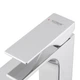 Змішувач для умивальника Koer KB-11010-01 високий (Колір хром) (KR3482) - зображення 5