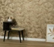 Флизелиновые обои винил горячего тиснения Erismann Fashion for walls 5 12255-30 Золотистый (1,06х10,05м) - изображение 4