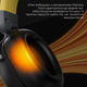 Бездротова ігрова гарнітура Ajazz AHM08 MAX Black Gray Yellow (AHM08-MAX-BGY) - зображення 12