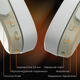 Навушники Ajazz AHM09 MAX Gray White (AHM09-MAX-GW) - зображення 15