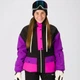 Куртка жіноча Rehall Stussy W 2026 L Чорний-Фіолетовий - зображення 1