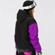 Куртка жіноча Rehall Stussy W 2026 L Чорний-Фіолетовий - зображення 2
