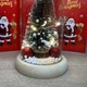 Ночник новогодняя елка в стеклянной колбе с Led подсветкой светящаяся рождественская елка christmas AEY светодиодная гирлянда (024y) - изображение 2