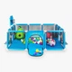 Манеж-игровая площадка для детей Lionelo Light blue - изображение 1