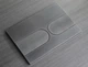 Панель змиву KOER KT-0604-07 240x160x10mm пластикова, кнопка закруглена (колір графіт) (KR5325) - изображение 3