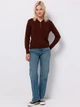 Джемпер женский Colin's CL1075730BRW M Brown (8684112828213) - изображение 3
