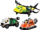 Конструктор Lego City Літак, службова вантажівка та катер на повітряній подушці 60505 - зображення 3