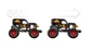 Конструктор Lego Technic Monster Jam Grave Digger «Лед и пламя» 42219 - изображение 6