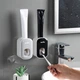Диспенсер для зубной пасты клеящийся MBM HOME BP-24 WHITE/GRAY белый/серый - изображение 3