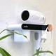 Полка с держателем для фена клеящаяся MBM HOME BP-33 WHITE/BLACK бело-черная - изображение 6