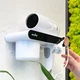 Полка с держателем для фена клеящаяся MBM HOME BP-33 WHITE/BLACK бело-черная - изображение 7